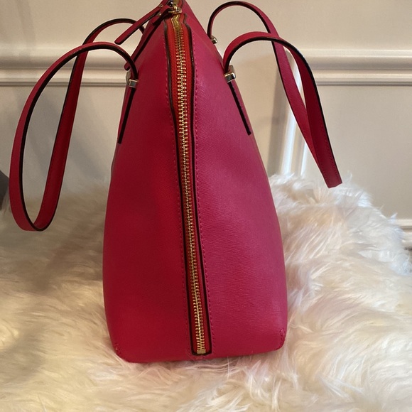 Kate Spade Hot Pink Zipper Dome Satchel - Picture 3 of 9